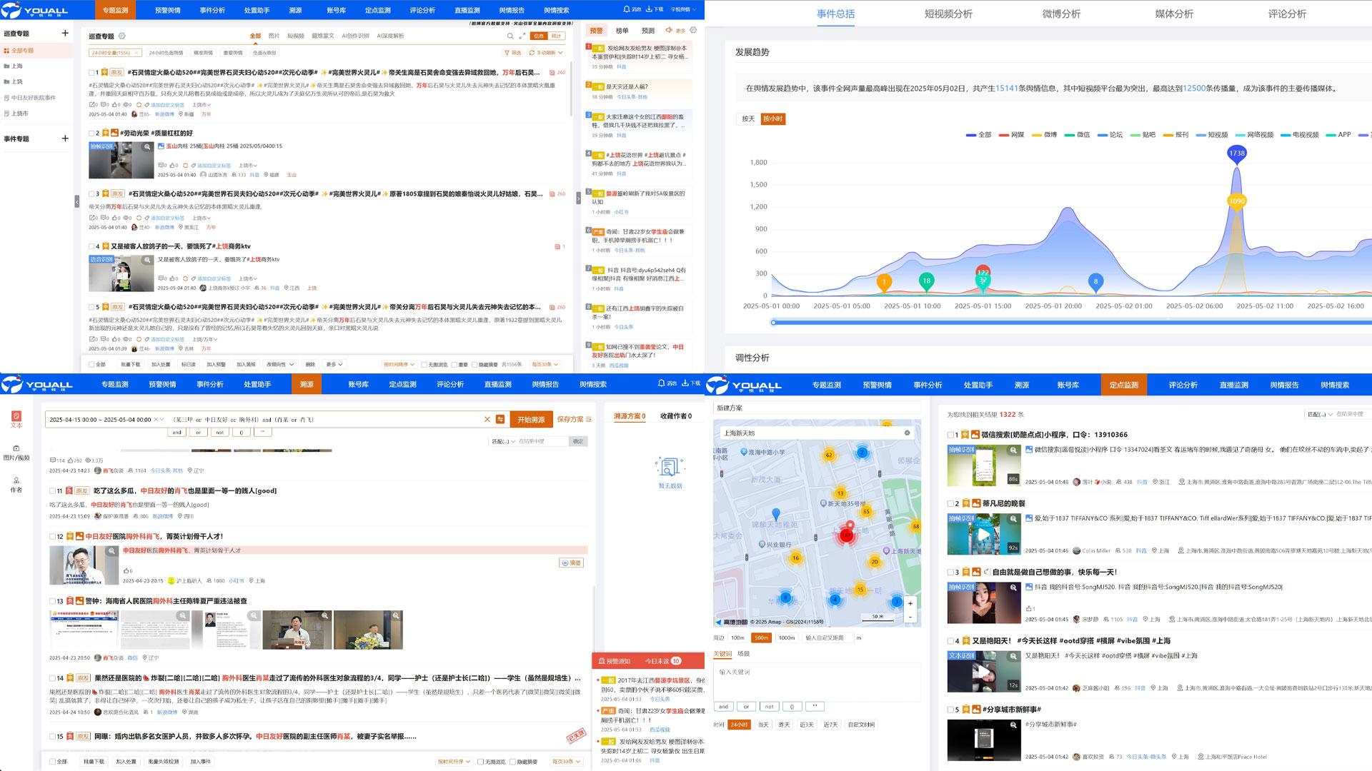 互联全景舆情监测平台